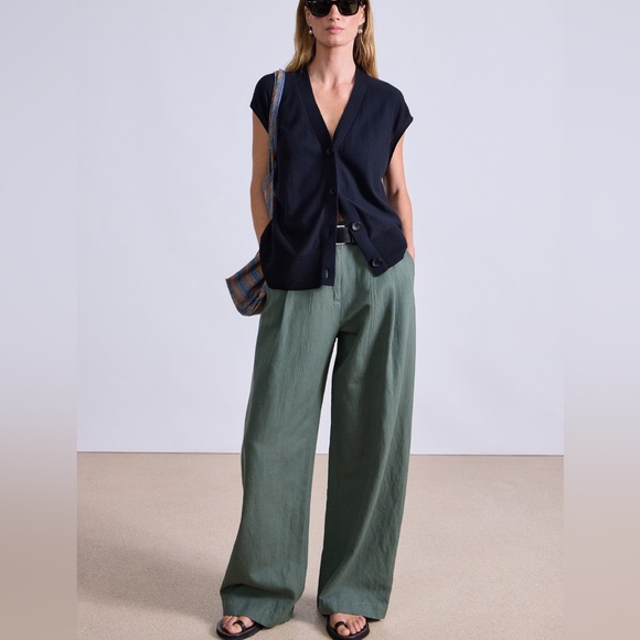 NWT Apiece Apart Cybil trouser in Thyme size 2